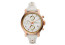 Correa de reloj Fossil ES3947 Cuero Beige 18mm